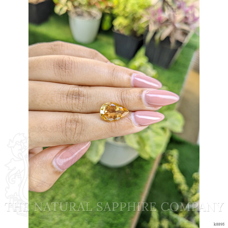 4.43 Ct. Citrine from Ceylon (Sri Lanka)