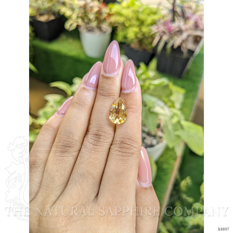 4.40 Ct. Citrine from Ceylon (Sri Lanka)