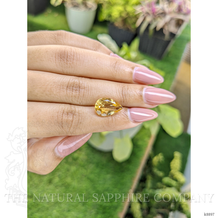 4.40 Ct. Citrine from Ceylon (Sri Lanka)