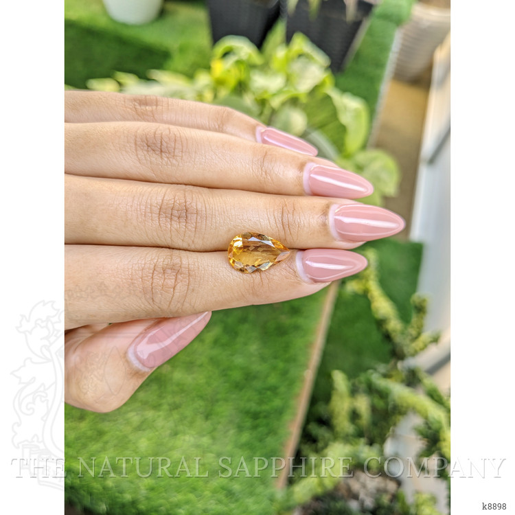 3.73 Ct. Citrine from Ceylon (Sri Lanka)