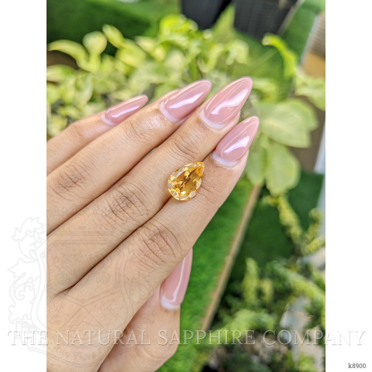 3.94 Ct. Citrine from Ceylon (Sri Lanka)