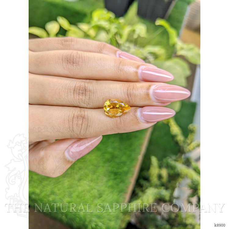 3.94 Ct. Citrine from Ceylon (Sri Lanka)