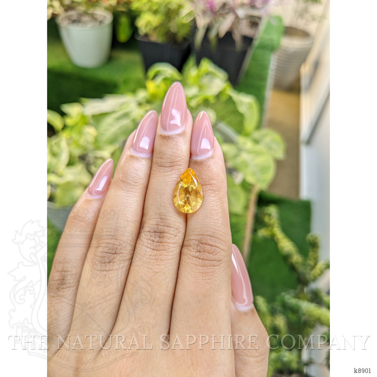 4.82 Ct. Citrine from Ceylon (Sri Lanka)