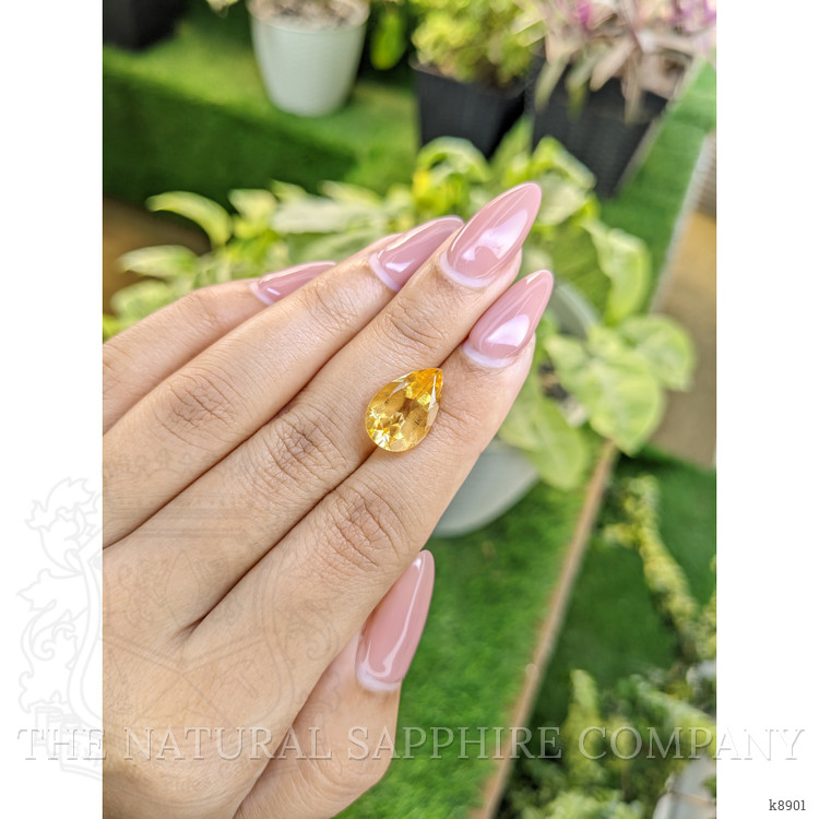 4.82 Ct. Citrine from Ceylon (Sri Lanka)