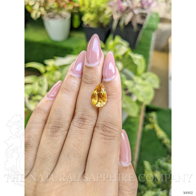 4.38 Ct. Citrine from Ceylon (Sri Lanka)