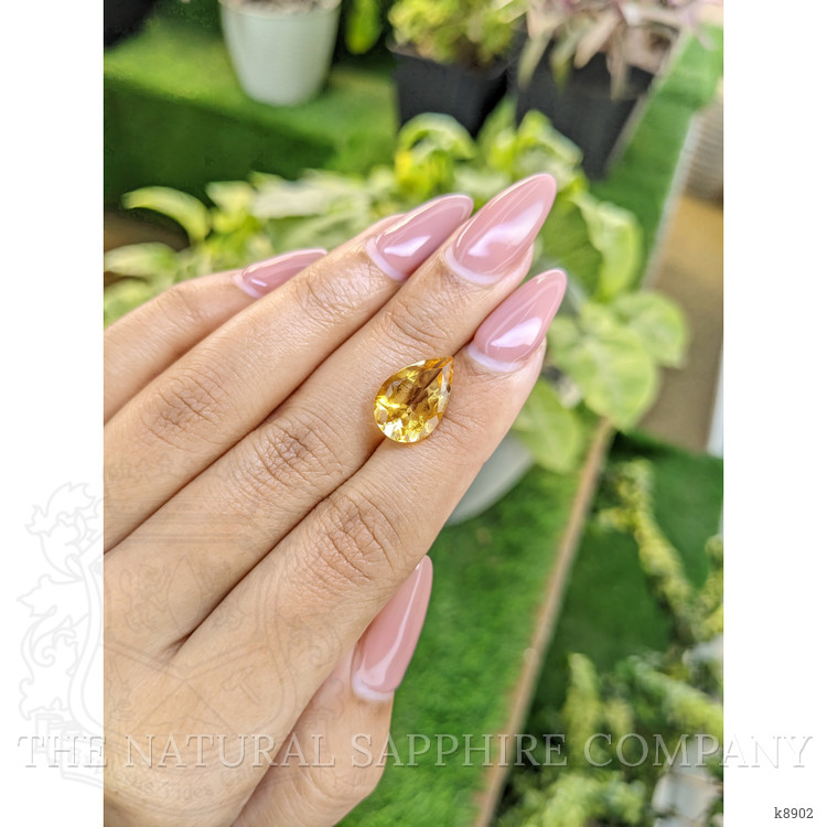 4.38 Ct. Citrine from Ceylon (Sri Lanka)