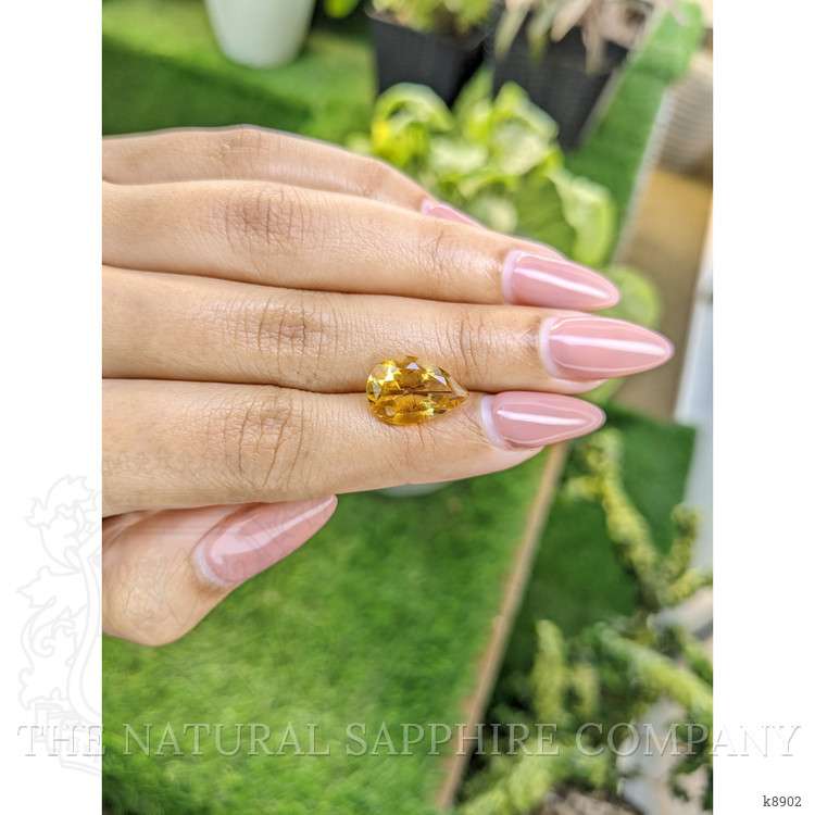 4.38 Ct. Citrine from Ceylon (Sri Lanka)