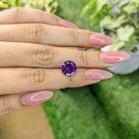 3.33 Ct. Amethyst from Ceylon (Sri Lanka) Life Style