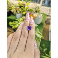 3.17 Ct. Amethyst from Ceylon (Sri Lanka) Life Style