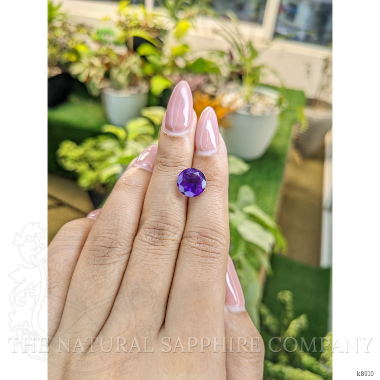 3.17 Ct. Amethyst from Ceylon (Sri Lanka)