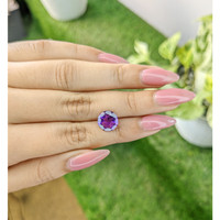 2.92 Ct. Amethyst from Ceylon (Sri Lanka) Life Style