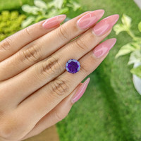 3.09 Ct. Amethyst from Ceylon (Sri Lanka) Life Style
