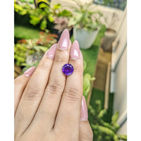 2.98 Ct. Amethyst from Ceylon (Sri Lanka) Life Style