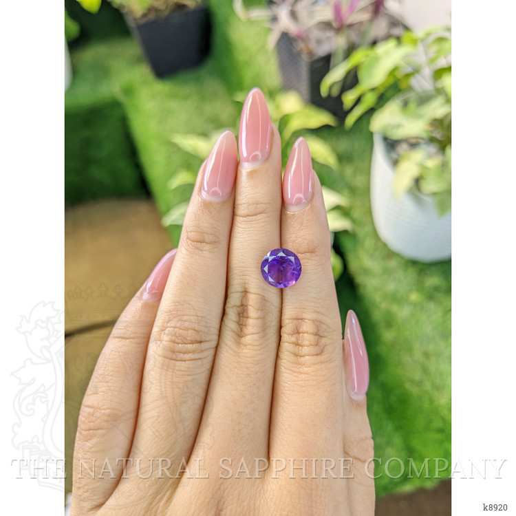 3.26 Ct. Amethyst from Ceylon (Sri Lanka)