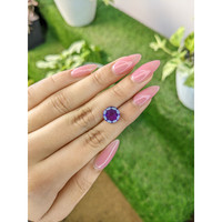 3.09 Ct. Amethyst from Ceylon (Sri Lanka) Life Style