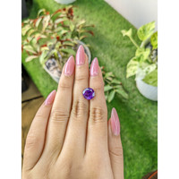 3.40 Ct. Amethyst from Ceylon (Sri Lanka) Life Style