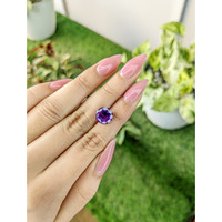 3.40 Ct. Amethyst from Ceylon (Sri Lanka) Life Style