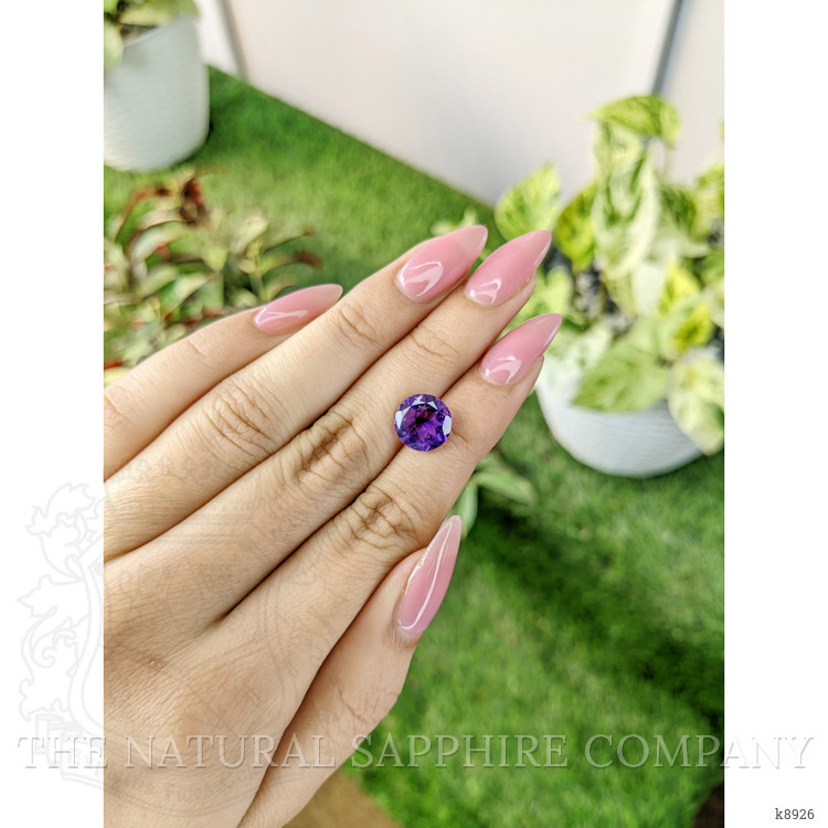 2.88 Ct. Amethyst from Ceylon (Sri Lanka)