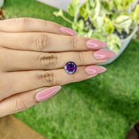 2.74 Ct. Amethyst from Ceylon (Sri Lanka) Life Style