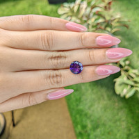2.80 Ct. Amethyst from Ceylon (Sri Lanka) Life Style
