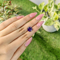 2.80 Ct. Amethyst from Ceylon (Sri Lanka) Life Style