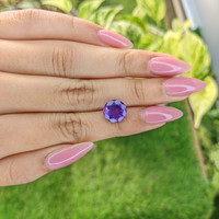 3.23 Ct. Amethyst from Ceylon (Sri Lanka) Life Style