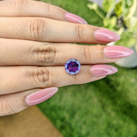 2.98 Ct. Amethyst from Ceylon (Sri Lanka) Life Style