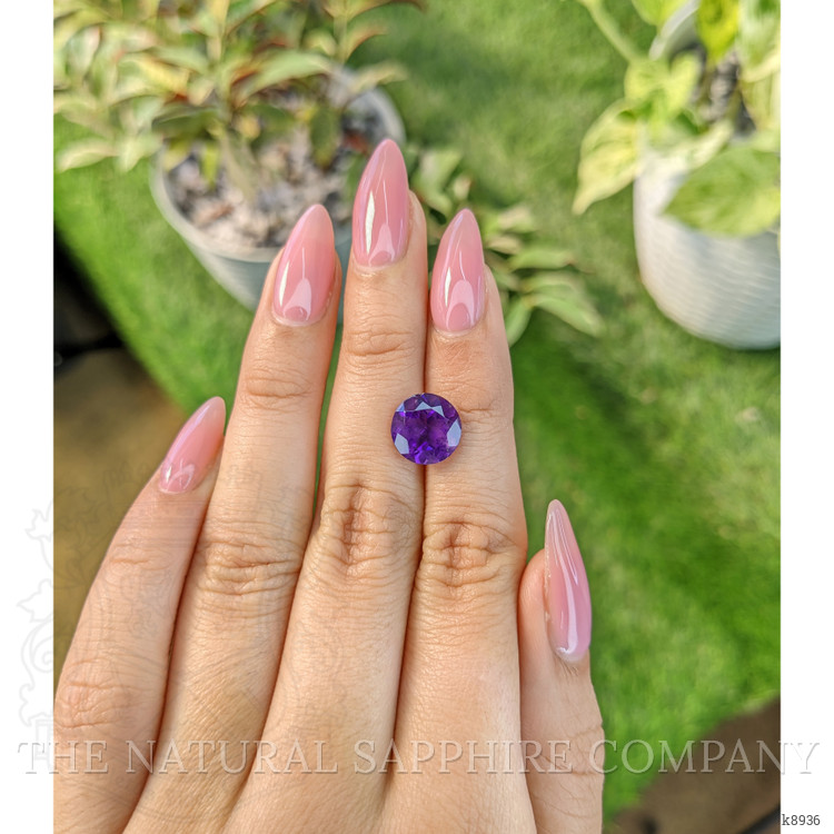 3.17 Ct. Amethyst from Ceylon (Sri Lanka)