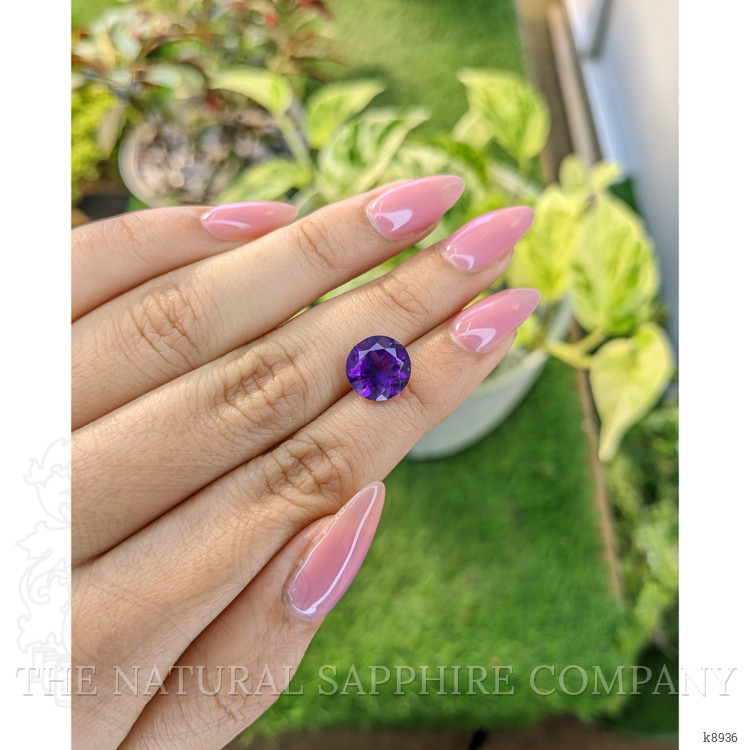 3.17 Ct. Amethyst from Ceylon (Sri Lanka)