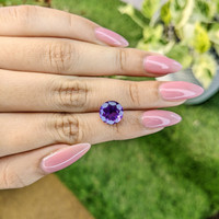 3.17 Ct. Amethyst from Ceylon (Sri Lanka) Life Style