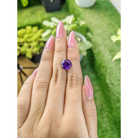 3.37 Ct. Amethyst from Ceylon (Sri Lanka) Life Style