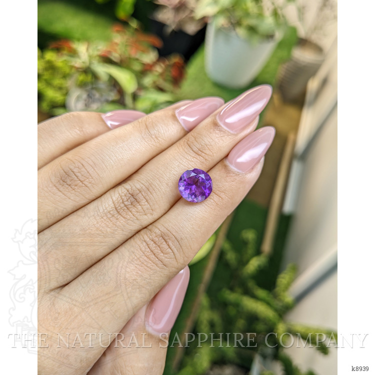 3.17 Ct. Amethyst from Ceylon (Sri Lanka)