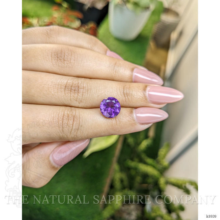 3.17 Ct. Amethyst from Ceylon (Sri Lanka)