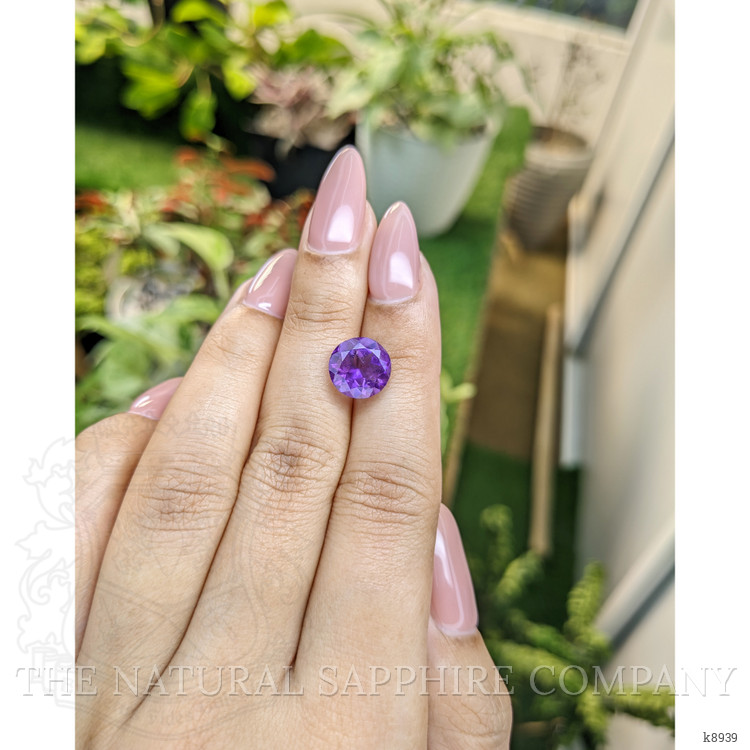 3.17 Ct. Amethyst from Ceylon (Sri Lanka)