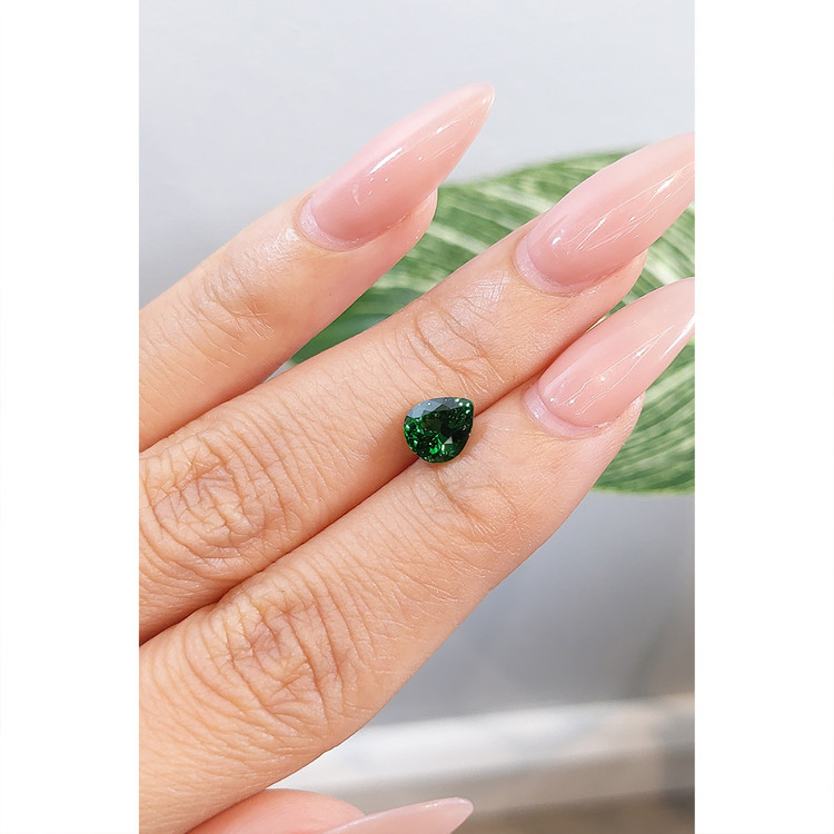 1.33 Ct. Tsavorite Garnet from Tanzania