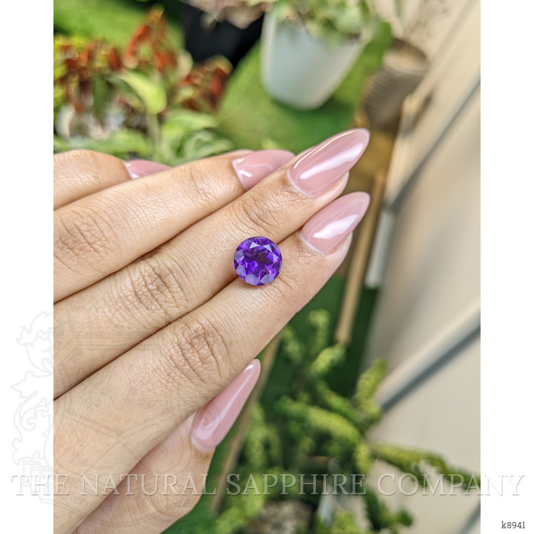 3.18 Ct. Amethyst from Ceylon (Sri Lanka)