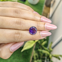 3.45 Ct. Amethyst from Ceylon (Sri Lanka) Life Style