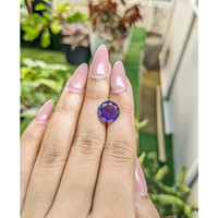 3.45 Ct. Amethyst from Ceylon (Sri Lanka) Life Style