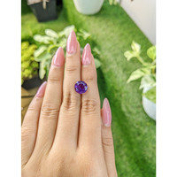 3.70 Ct. Amethyst from Ceylon (Sri Lanka) Life Style