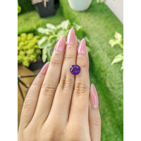 3.63 Ct. Amethyst from Ceylon (Sri Lanka) Life Style