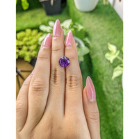 3.42 Ct. Amethyst from Ceylon (Sri Lanka) Life Style