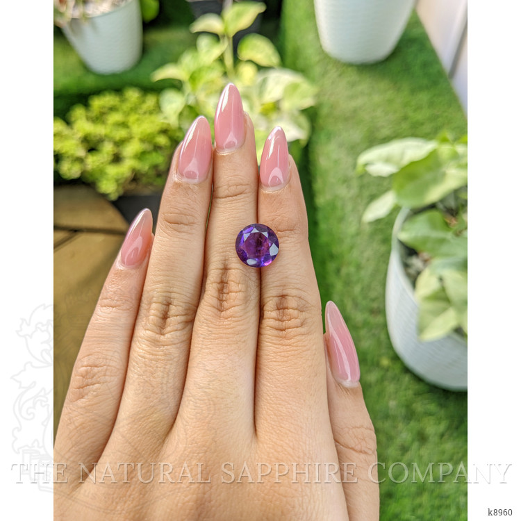3.87 Ct. Amethyst from Ceylon (Sri Lanka)