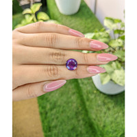 3.87 Ct. Amethyst from Ceylon (Sri Lanka) Life Style