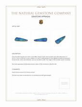18.45 Ct. Boulder Opal from Australia Appraisal