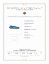 18.45 Ct. Boulder Opal from Australia Scan Report