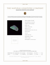 6.56 Ct. Boulder Opal from Australia Scan Report