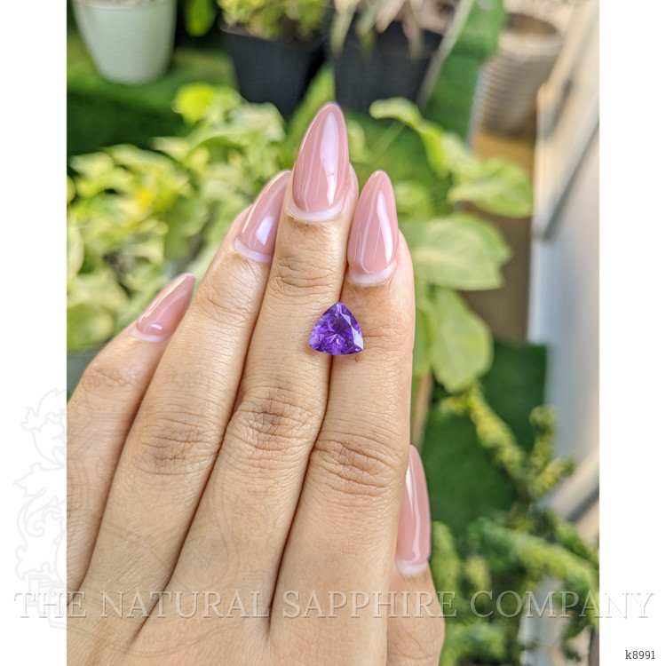 2.01 Ct. Amethyst from Ceylon (Sri Lanka)