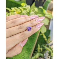 2.28 Ct. Amethyst from Ceylon (Sri Lanka) Life Style