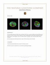 8.48 Ct. Multi Color Crystal Opal (Jelly Opal) from Australia Appraisal