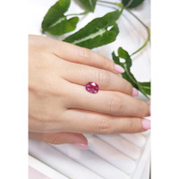 2.08 Ct. Rubellite Tourmaline from Madagascar Life Style